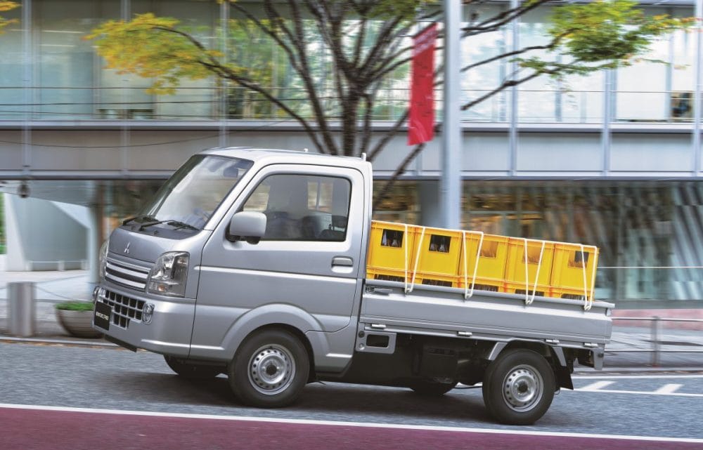 三菱自動車の軽商用車「ミニキャブ トラック」が一部改良