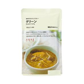 無印良品 素材を生かしたカレー グリーン