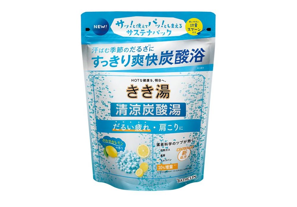 バスクリン
きき湯清涼炭酸湯　さわやかレモンの香り　医薬部外品　360g