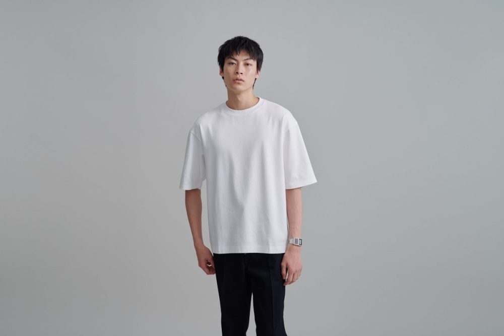 「極 黄ばまない白TEE」￥8,800