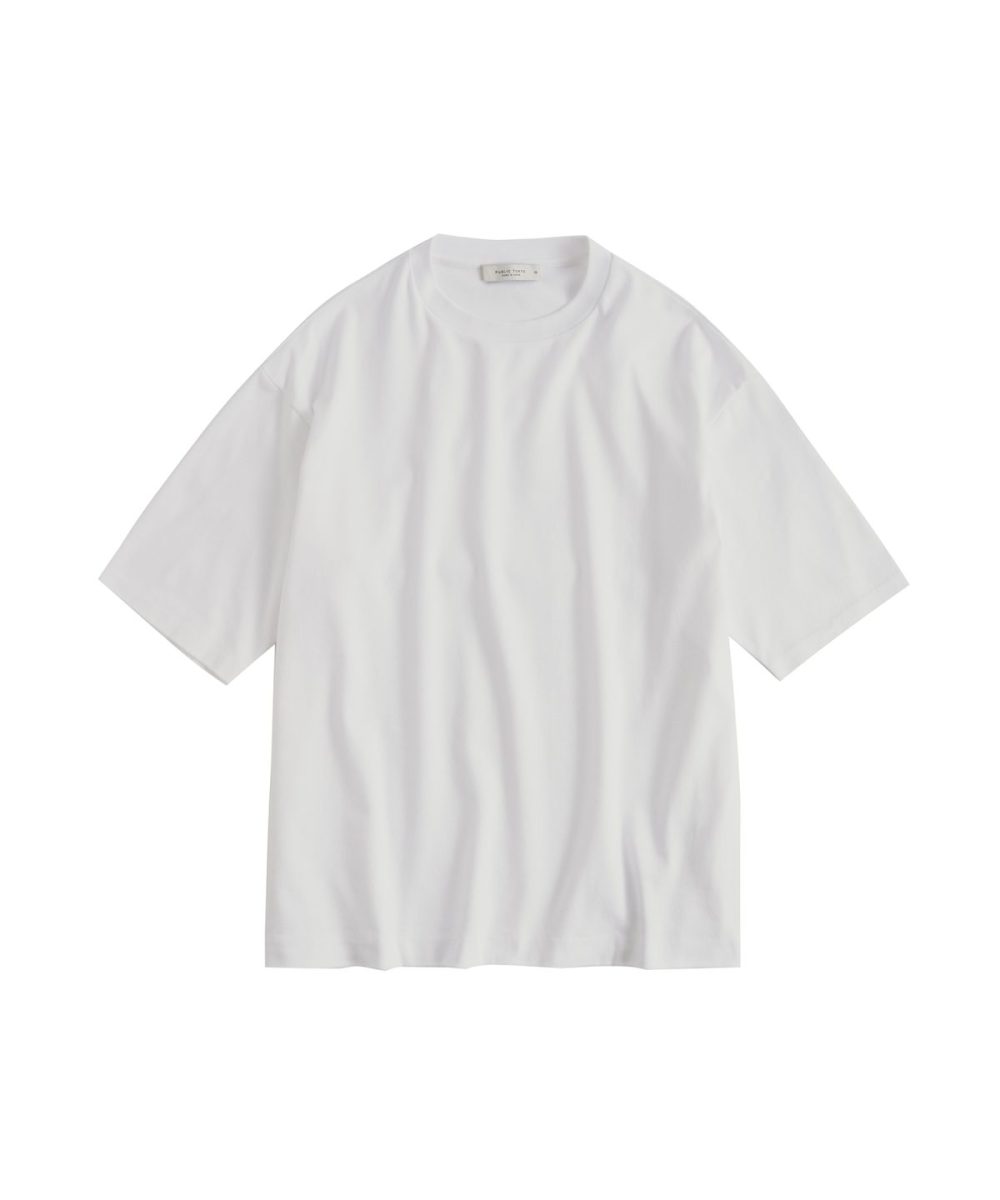 「極 黄ばまない白TEE」￥8,800