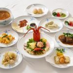 東華菜館のコース料理一例