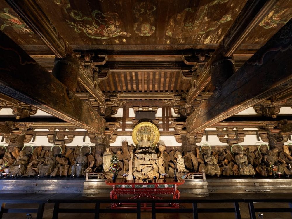 東福寺、圧巻の三門内部