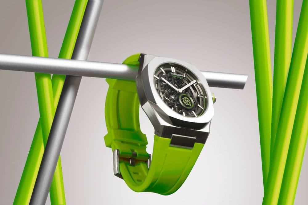 【イタリアらしい鮮やかな機械式時計】革新的なバランスを実現したディーワンミラノの新作スケルトンウォッチがカッコいい
