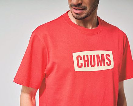 チャムス
チャムスロゴ Tシャツ　「ストレスフリーな肩周り」