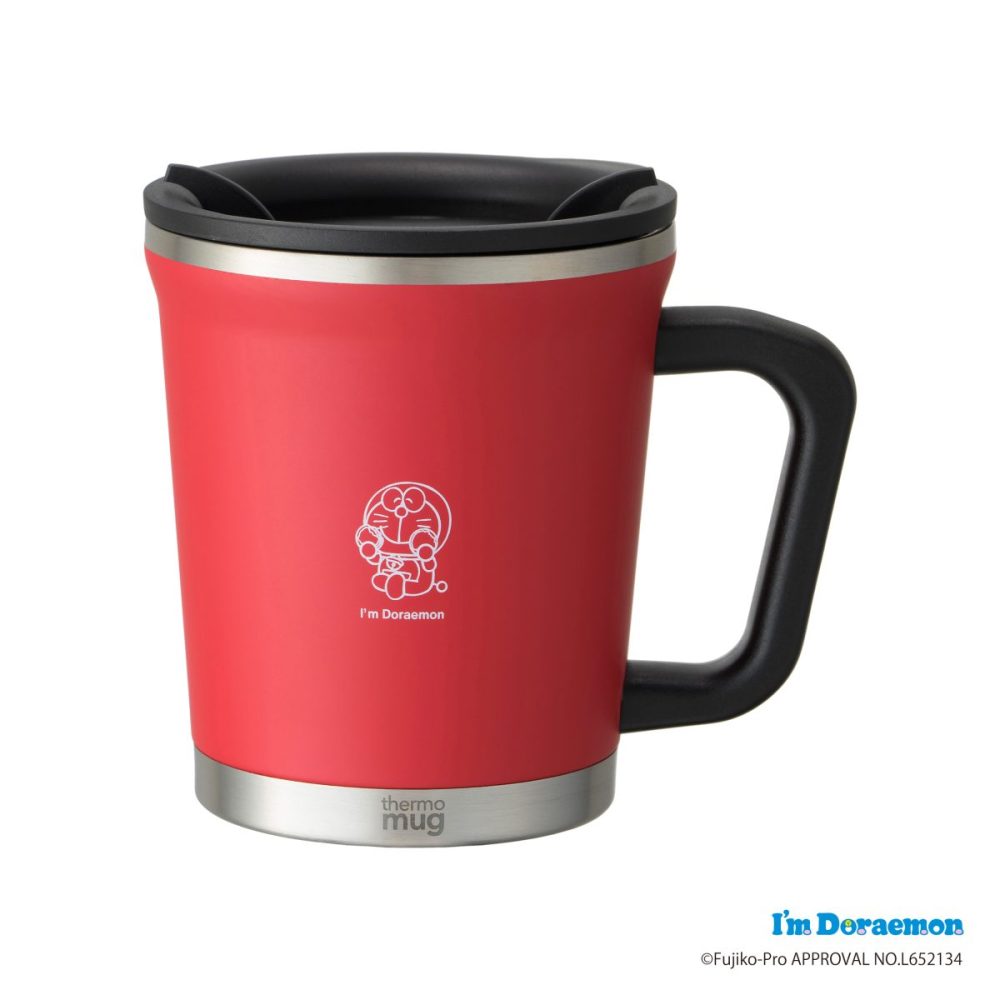 「I'm Doraemon DOUBLE MUG」￥3,520／直径89×高さ104㎜／230ｇ／0.3ℓ