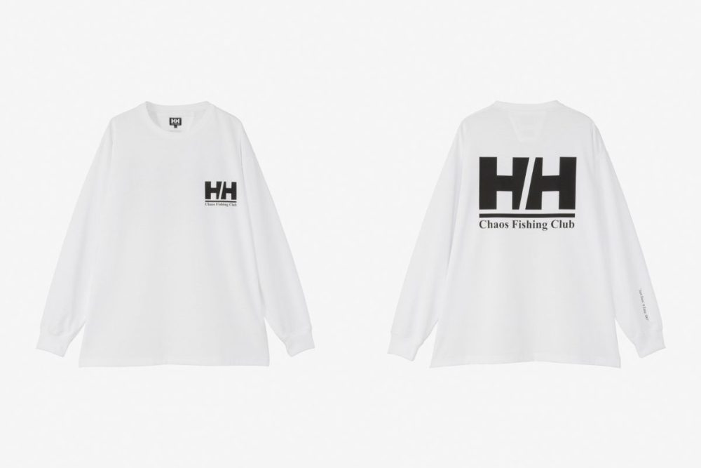 HHA × CFC「L/S HHA × CFC Logo Tee」￥9,900／ホワイト