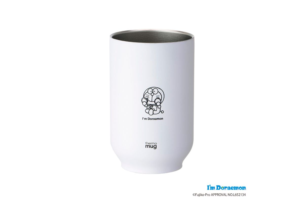 「I'm Doraemon TEA TUMBLER」￥3,080／直径66×高さ103㎜／110ｇ／0.25ℓ