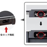 温度調節機能は安全ロック機能付き