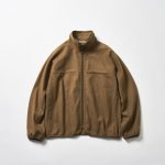 ブラッシュドジャージーブルゾン 34 BROWN ￥5,990