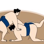 決まり手３位／叩き込み