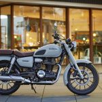 ロー＆ワイドを強調したクラシカルなスタイリングが特徴の「GB350C」