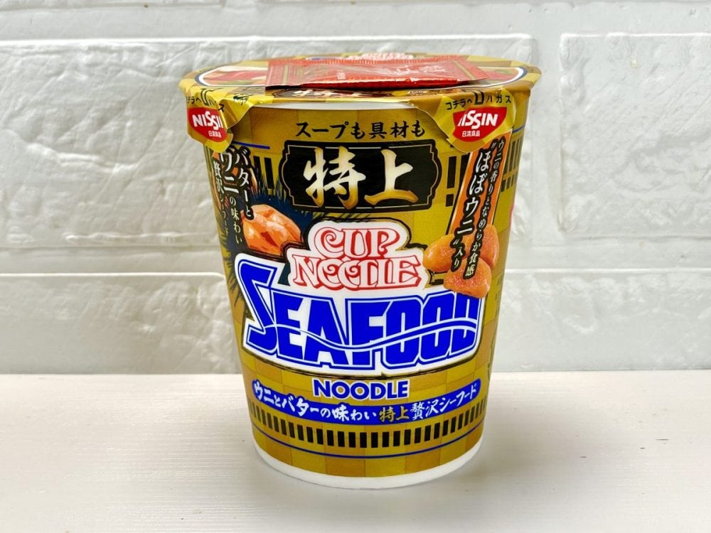 日清食品
「特上 カップヌードル シーフードヌードル」