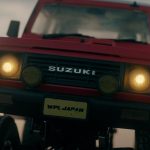 フロントグリルの「SUZUKI」のエンブレムも実車そのままに再現