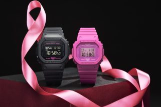 「毎年恒例ピンクリボンのG-SHOCK」今年の限定モデルはピンクを差し色にしたDWとオールピンクのGMD！