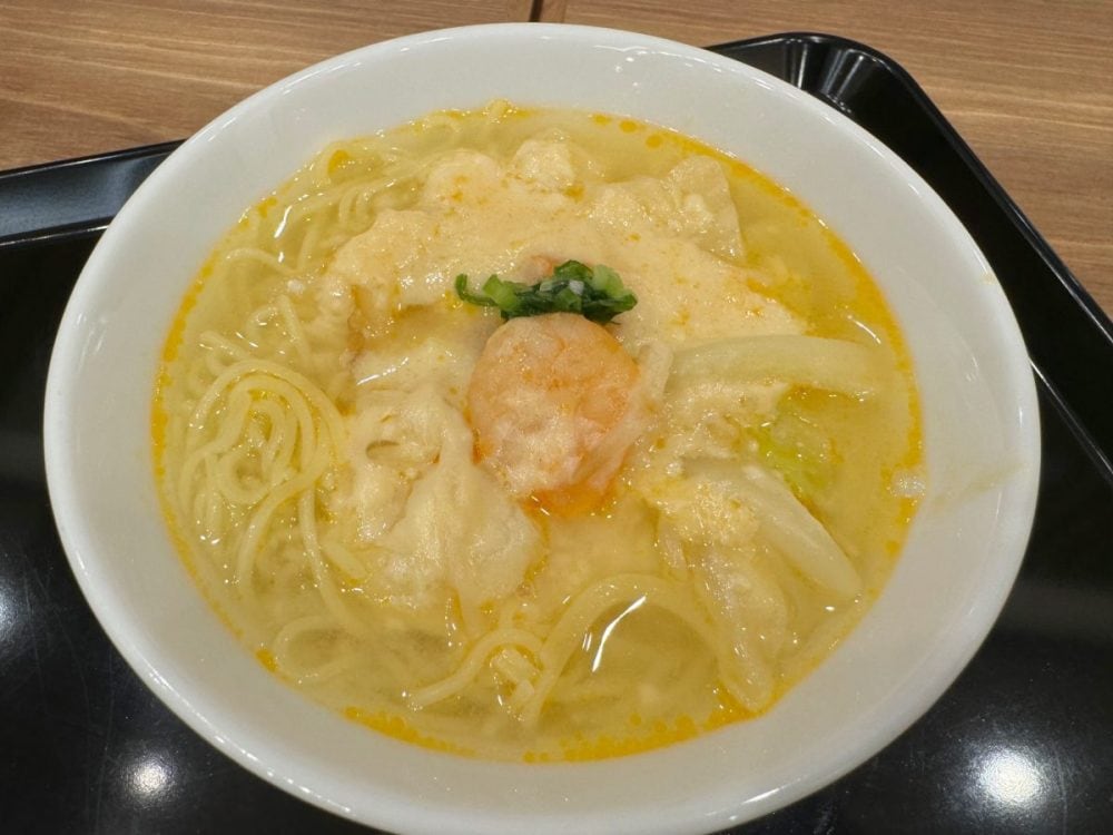 台湾風豆乳野菜麺