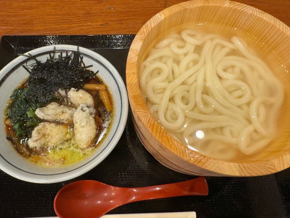 牡蠣バター醤油つけ汁