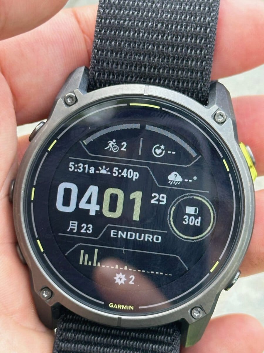 enduro 3 garmin