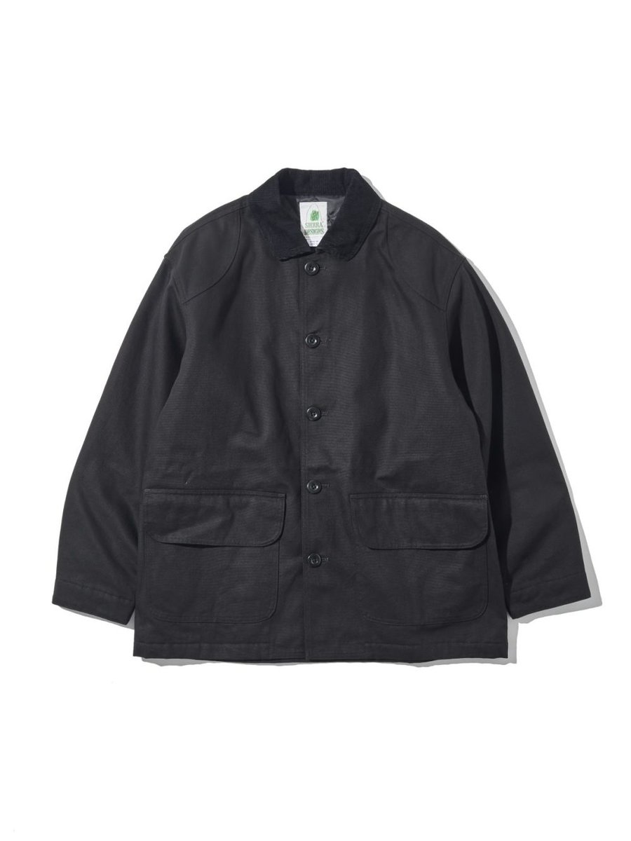 シエラデザインズ「コットン カバーオール」￥33,000／Black