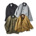 シエラデザインズ「コットン カバーオール」各￥33,000／4色展開（Tan、Olive、Gray、Black）