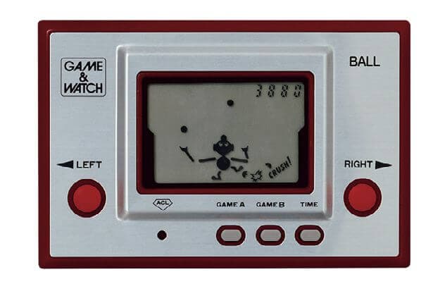 【1980年】順番待ちで争った携帯液晶ゲーム機「ゲーム＆ウオッチ」