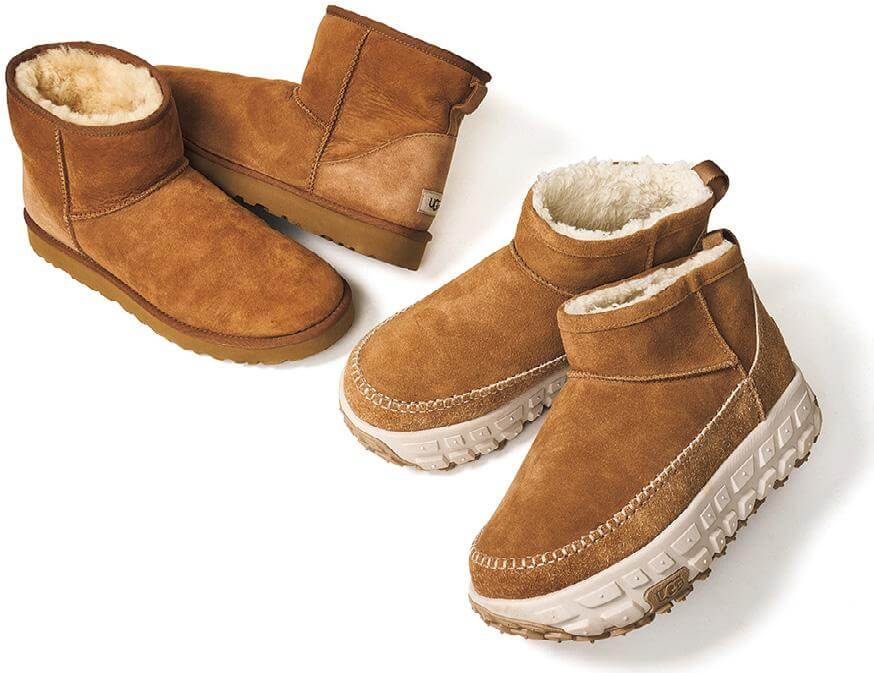 UGG® Venture Daze Ultra Mini　￥29,700 Classic Mini　￥28,600