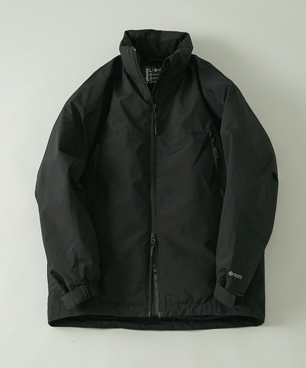 +phenix「『別注』WINDSTOPPER by GORE-TEX LABS ハッピージャケット」￥41,800／2色展開（グレー、ブラック）