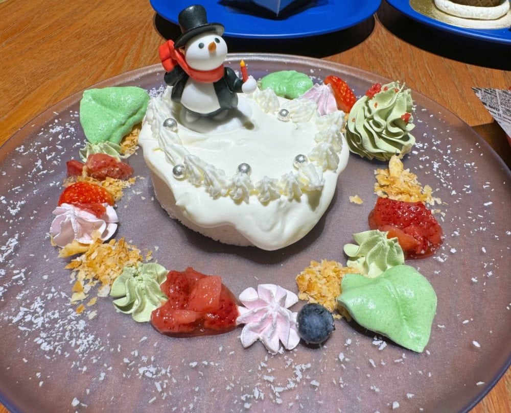 隠れ穴のクリスマスケーキ