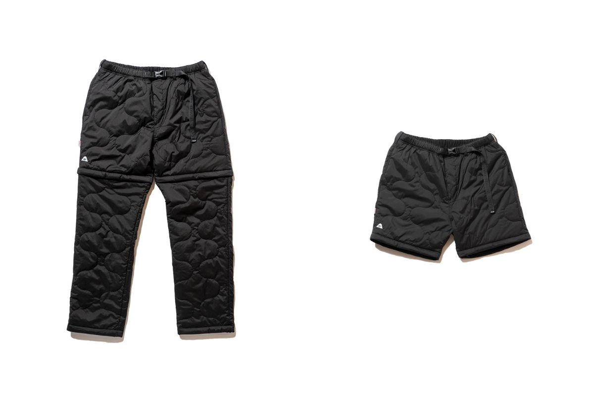 AFD×POLER「CONVERTIBLE QUILTED PANTS」￥24,200