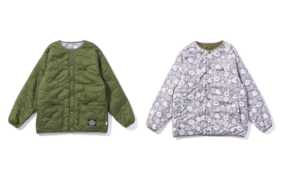 AFD×POLER「REVERSIBLE QUILTED JACKET」￥26,400