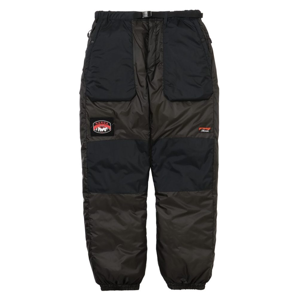 ナンガ「30TH ANNIVERSARY AURORA TEX COMBI DOWN PANTS」￥55,000