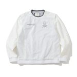 マーク＆ロナ「Element Guard Pullover」￥49,500／ホワイト