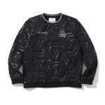 マーク＆ロナ「Element Guard Pullover」￥49,500／ブラック