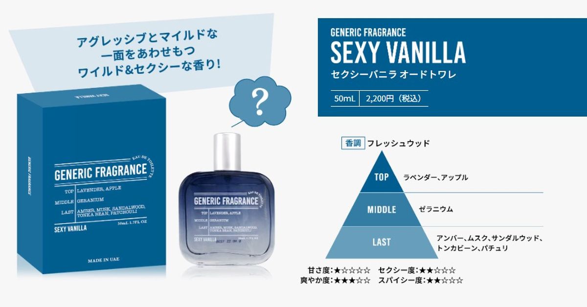 「GENERIC FRAGRANCE」