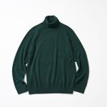 カシミヤタートルネックセーター 55 GREEN ￥9,990