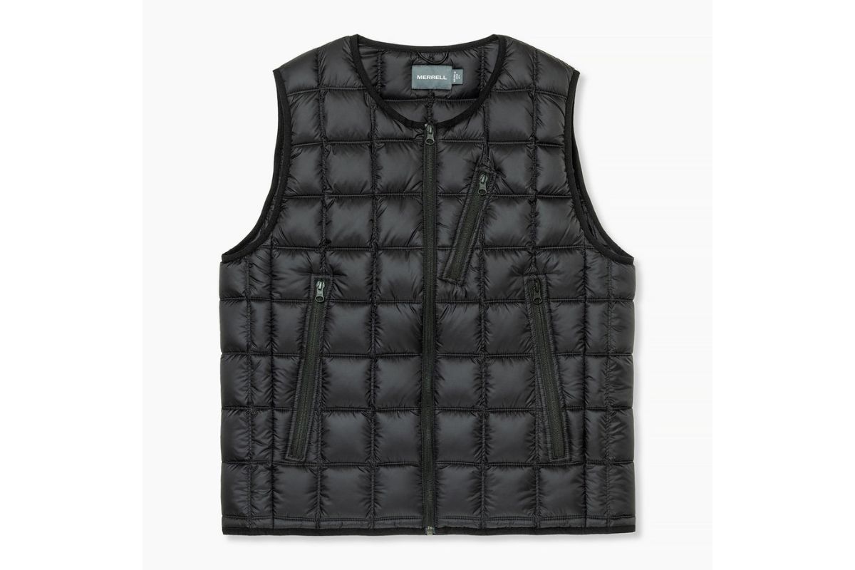 メレル「KOUDENSHI DOWN PADDED VEST」￥27,500