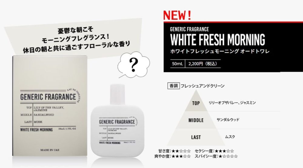 「GENERIC FRAGRANCE」