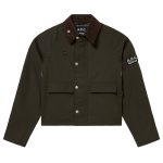 A.P.C. × バブアー「モディファイド スペイ ジャケット」￥66,000／セージ