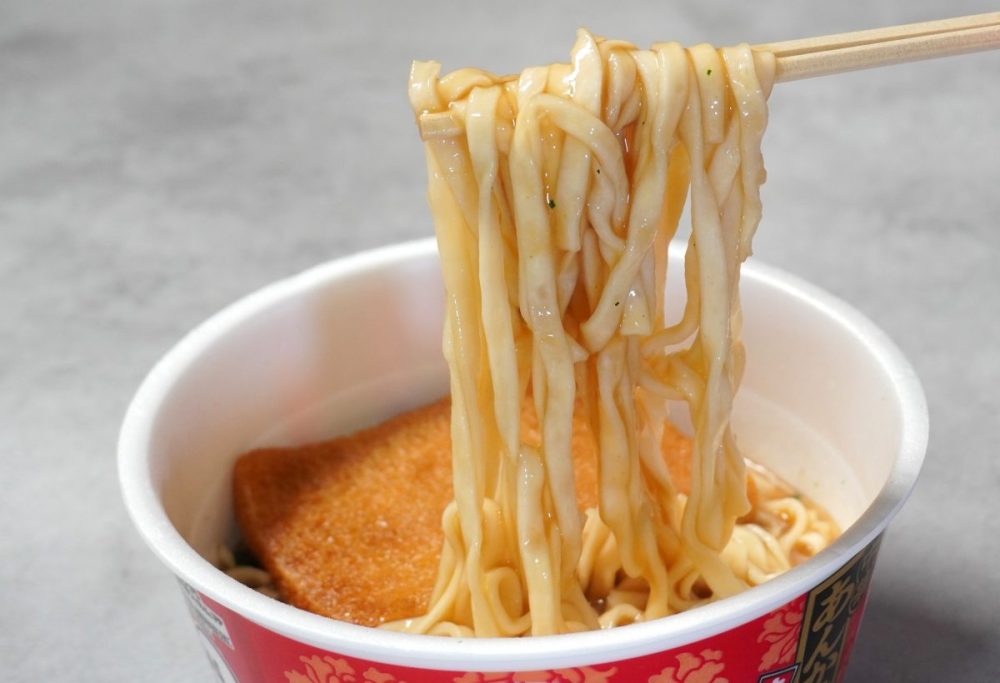 日清食品「日清のどん兵衛 特盛 中華あんかけきつねうどん」