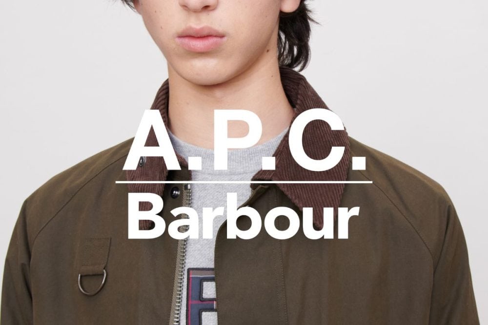 「A.P.C.とバブアーが初コラボ」A.P.C.にかかれば今季大人気の「スペイ」はこう変わる！