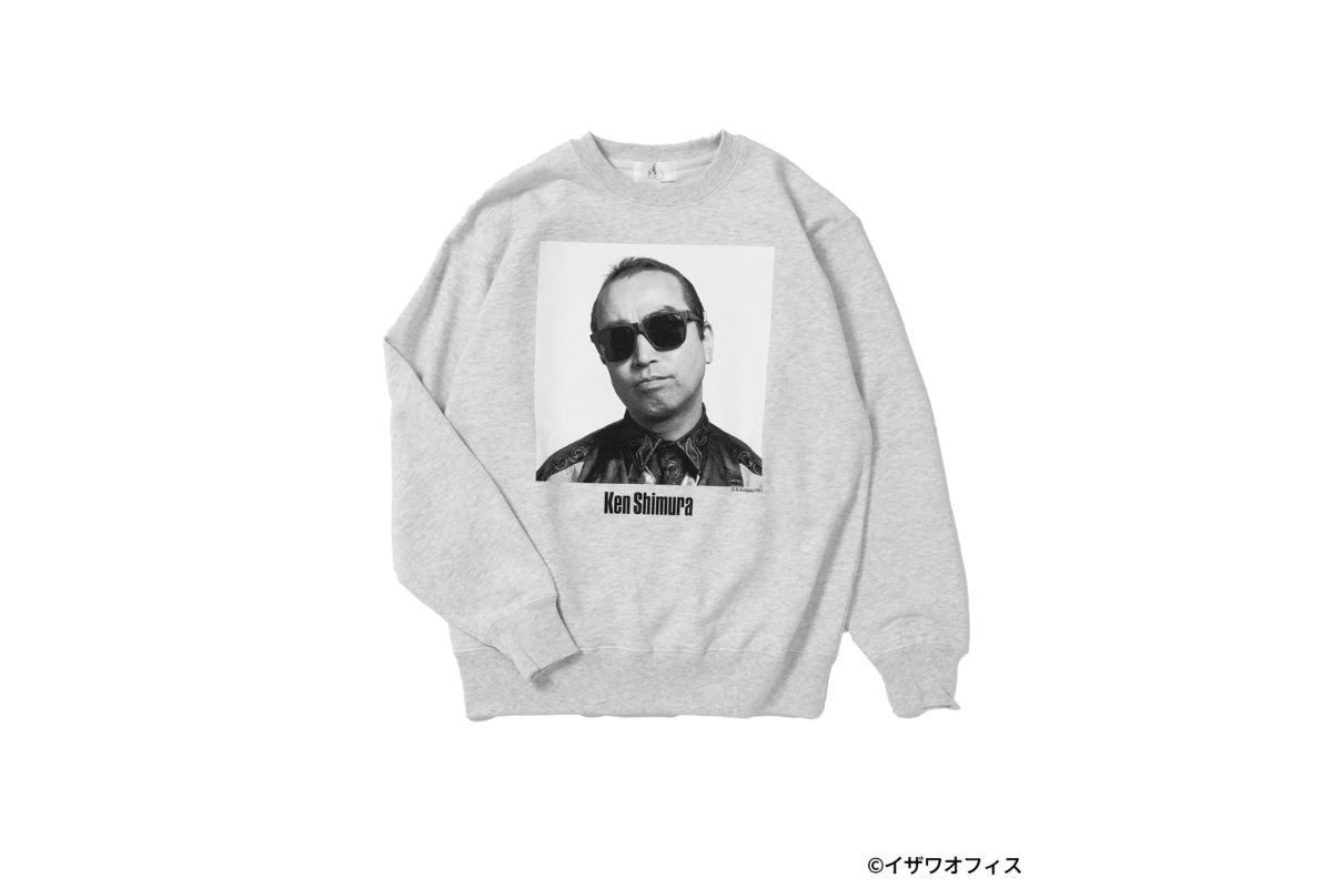 志村けん × ジャーナル スタンダード「CREW SWEAT」￥17,000