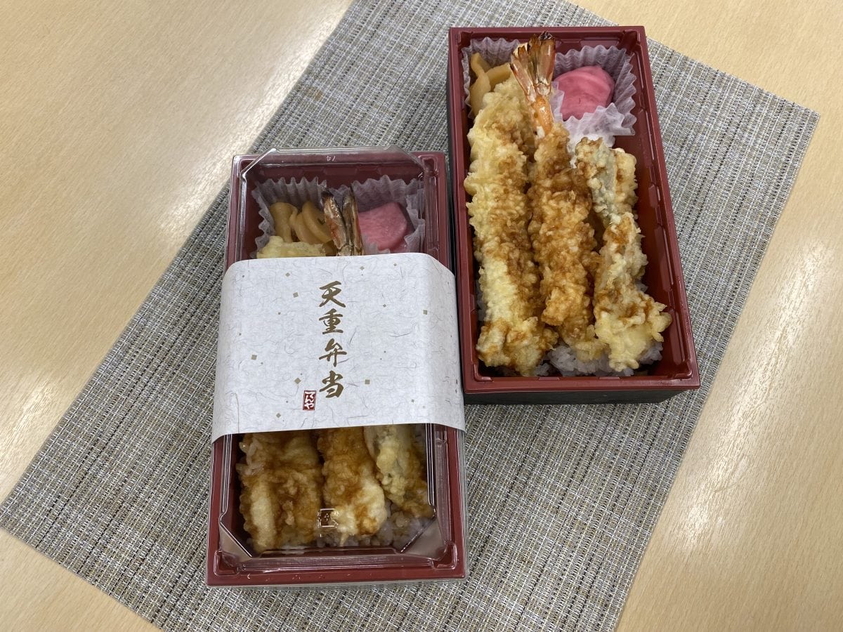 新春めで鯛天重弁当（お新香付）