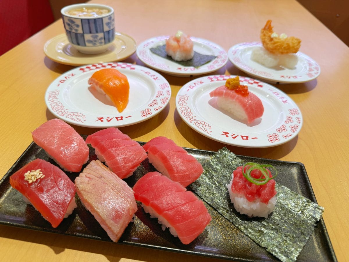 スシローの食べ逃し厳禁フェア」お得な本まぐろ7貫盛りや豪華ネタが