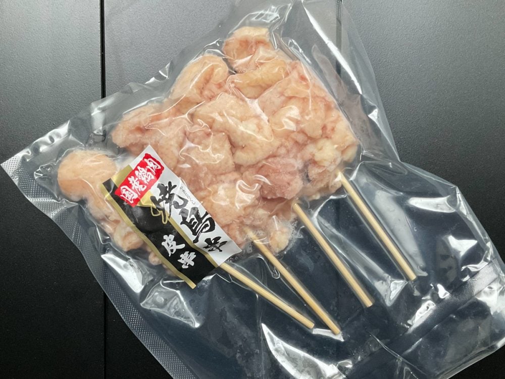 ダイエットに大敵だけど、ついつい手が伸びる「国産鶏肉・焼鳥串／皮串」