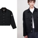 A.P.C. × バブアー「スペイ デニムジャケット」￥71,500／ブラック