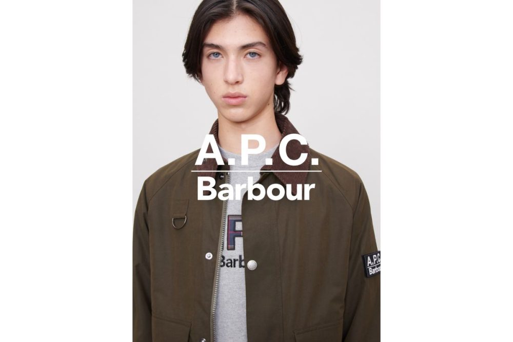 「A.P.C.とバブアーが初コラボ」A.P.C.にかかれば今季大人気の「スペイ」はこう変わる！