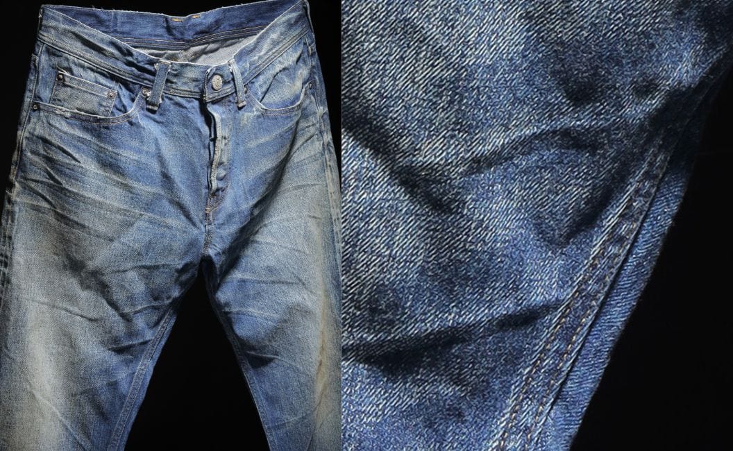 TMT「【HQ DENIM】 5P TAPERED（vintage processing.）」￥55,000