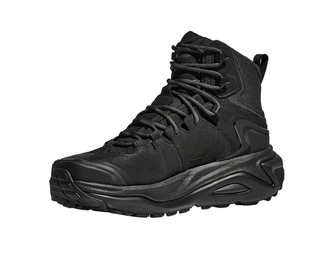 ホカ「カハ 3 GTX（Men's）」￥42,900／BLACK/BLACK