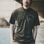 ブリーフィング ゴルフ「CE MEN'S BIG POCKET POLO RF」￥25,300／3色展開（サンド、ブラック、オリーブ）