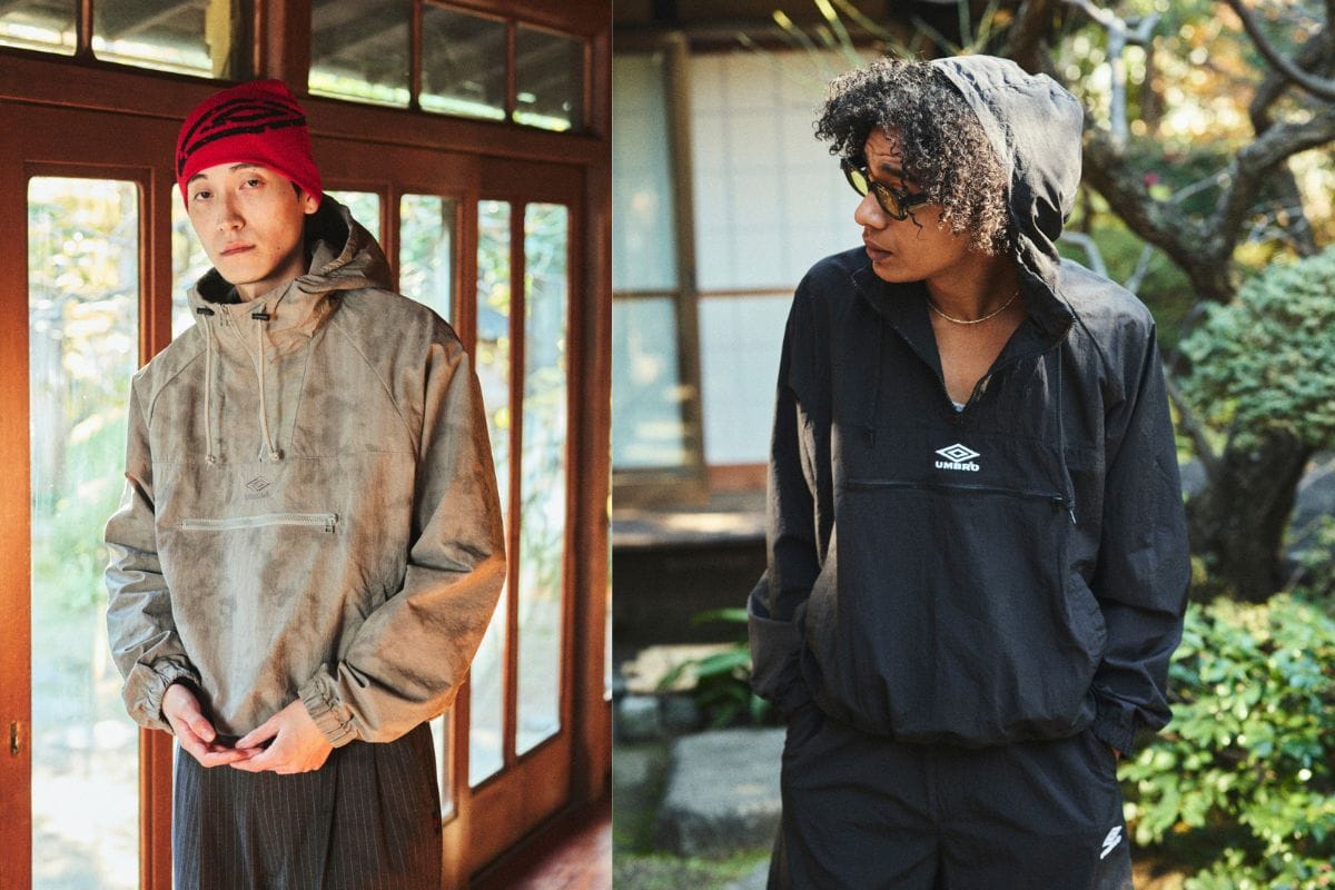 アンブロ「Anorak Pullover Jacket」各￥19,800